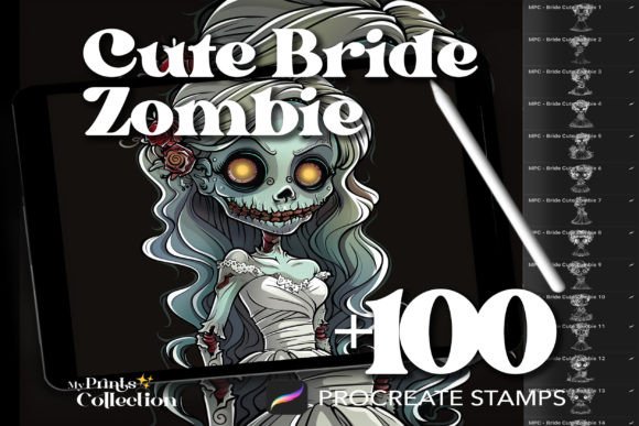 100 Procreate Cute Bride Zombie Stamps: A Practical Evaluation