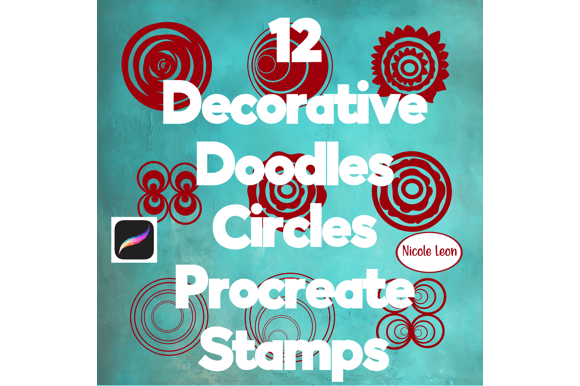 12 Decorative Circles Procreate Stamps: A Practical Evaluation