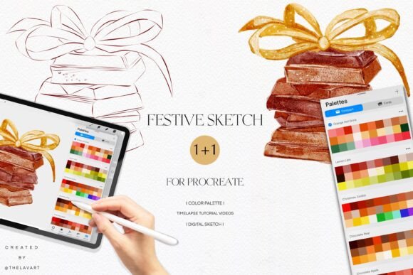 Chocolate Sketch Color Palette: A Warm Foundation for Digital Art