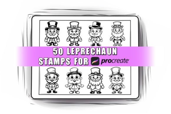 Leprechaun Procreate Stamps Brush: A Strategic Asset for Digital Design