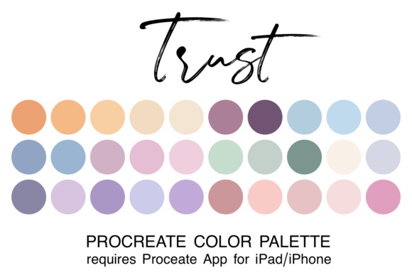 Mastering Digital Art with the Trust Procreate Color Palette