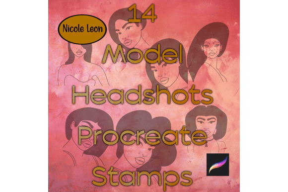 Mastering Model Headshots with Procreate Fashion Stamps: A Complete Guide