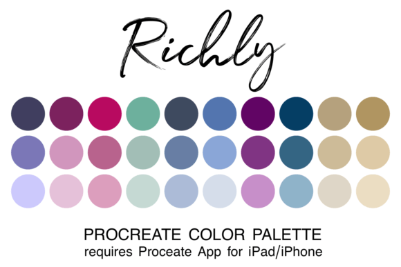 Richly Procreate Color Palette: Elevating Your Digital Artistry